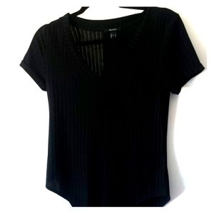 large Black Blouse